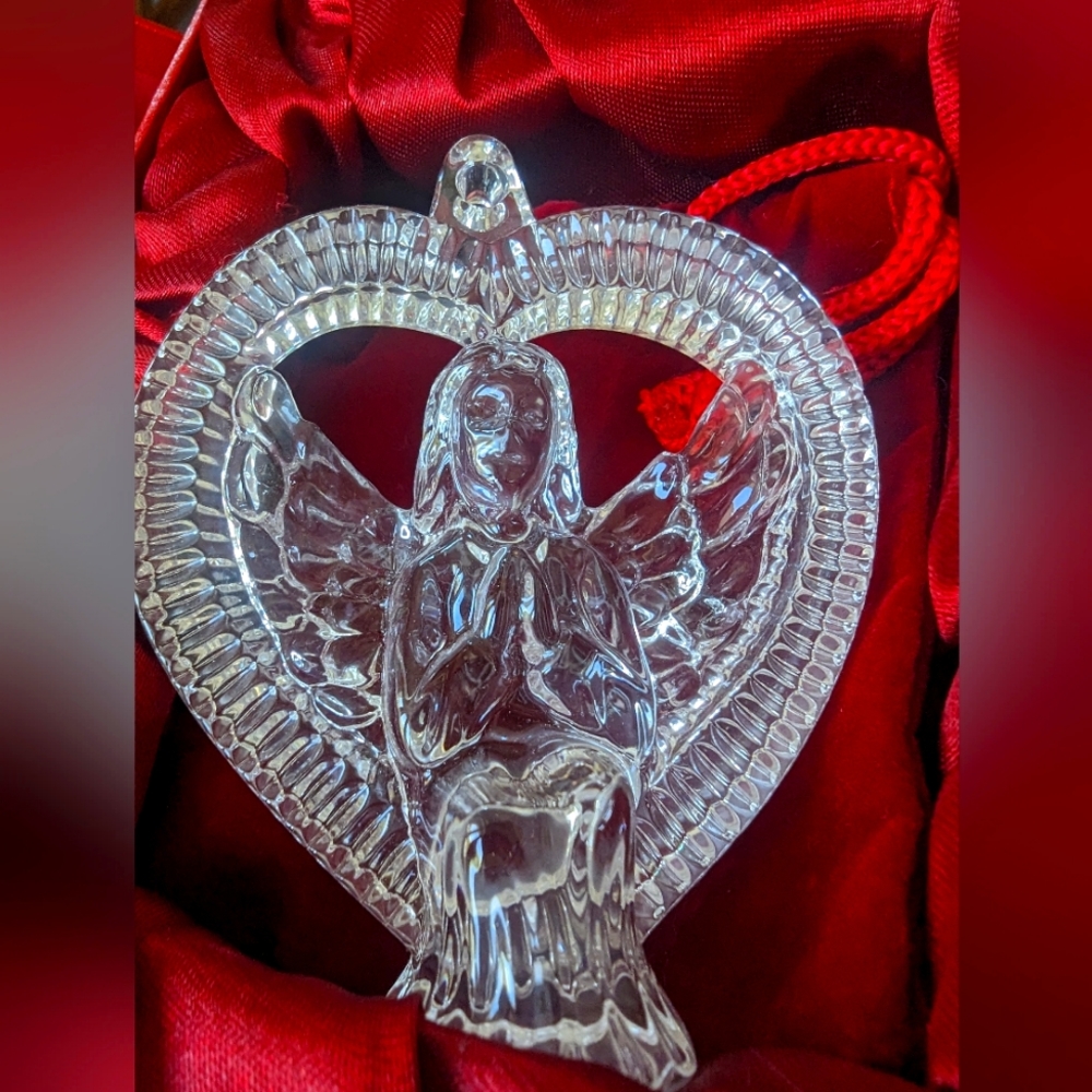 Crystal Angel Ornament Waterford